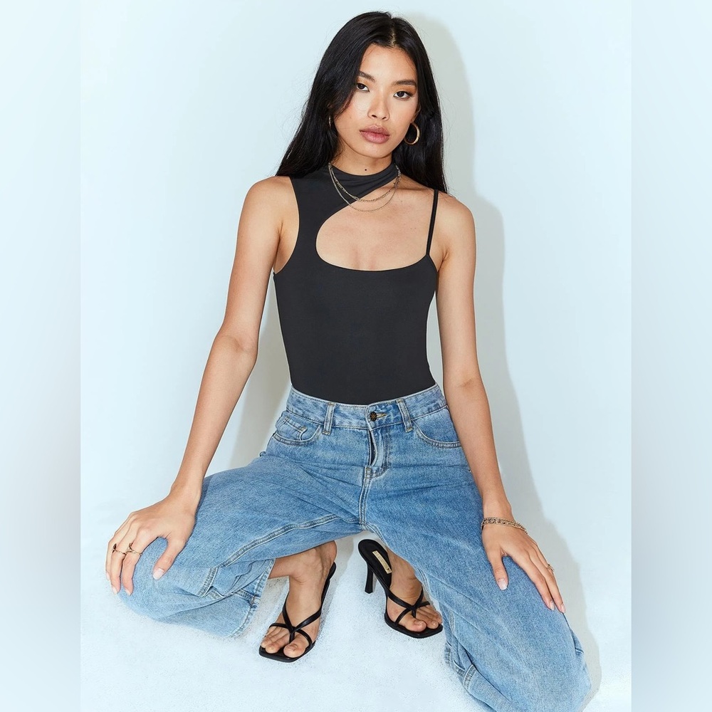 Princess Polly Molly Asymmetric Bodysuit
